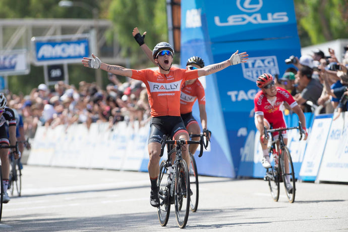 Evan Huffman Wins Stage Four of the Amgen Tour of California