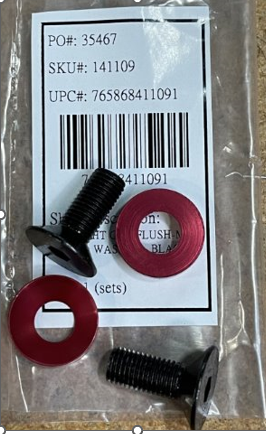 Diamondback RL FLIGHT CRANK BOLT FLUSH-MOUNT #141109